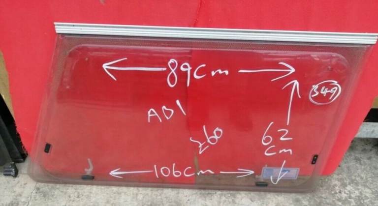 ABI caravan nearside window