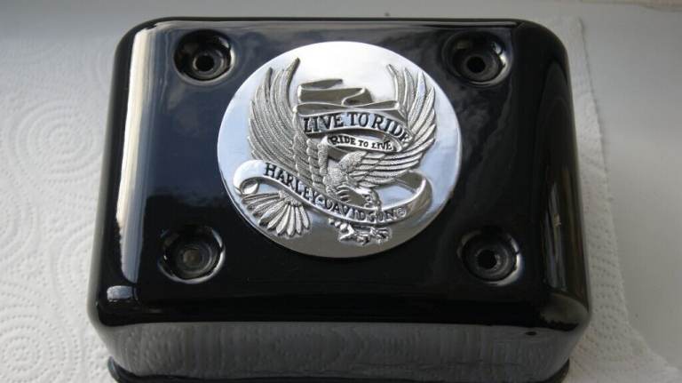 Harley Davidson Dyna FXD 1340 Electrical Cover with Medallion