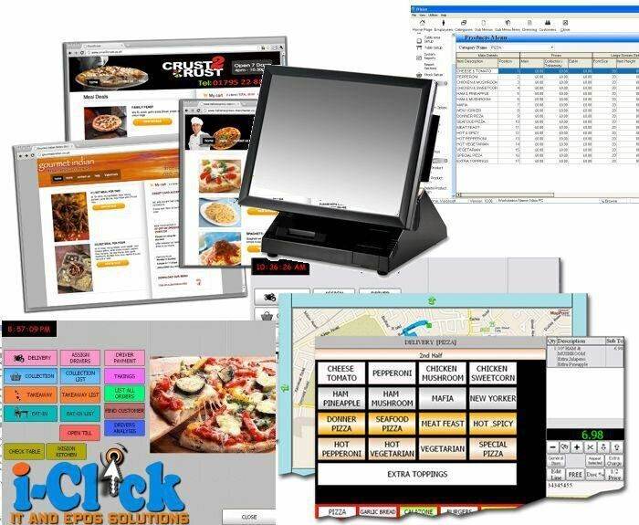 EPOS Software 4 Pub / Bar/ Fast Food Delivery Takeaway Pizza Chip Shop Restaurant Dessert