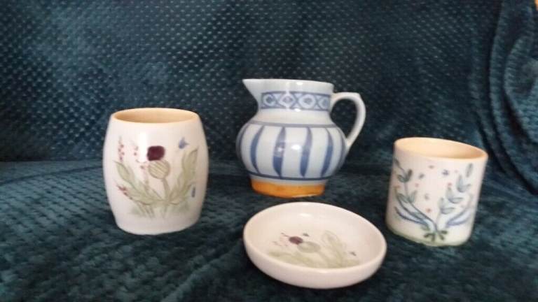 BUCHAN PORTOBELLO POTTERY X 4