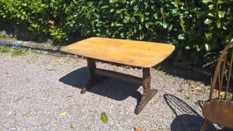 Ercol Dining Table Refectory / Kitchen Table