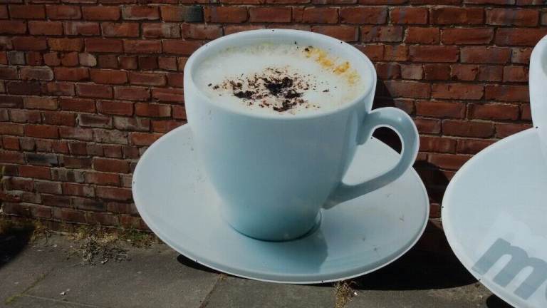Coffee cup sign Large 