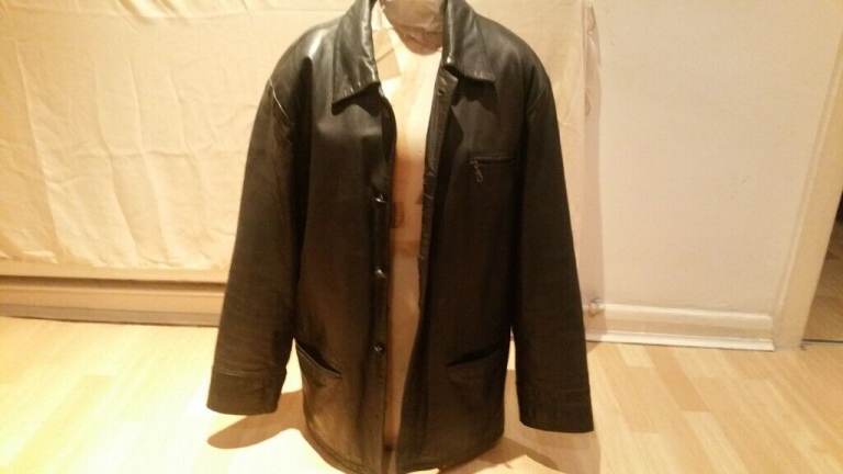 Vintage Fine Warm Leather LAKELAND Mens Jacket   ( M ).