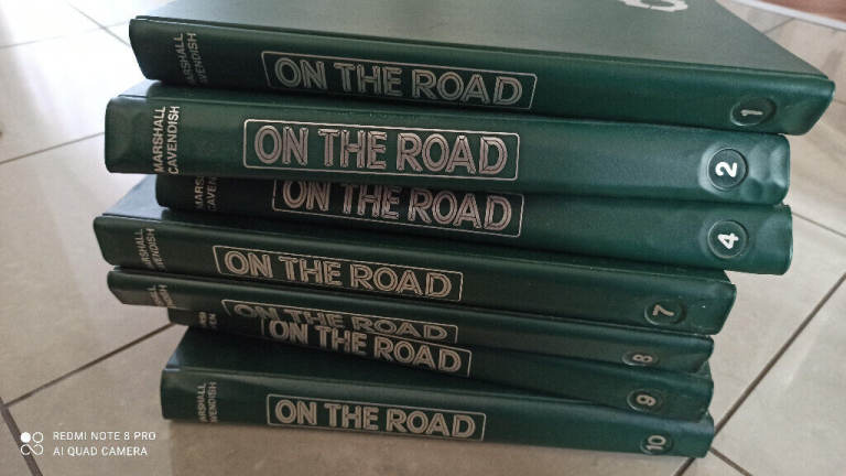 Marshall Cavendish Retro/Vintage 70s ON THE ROAD Books