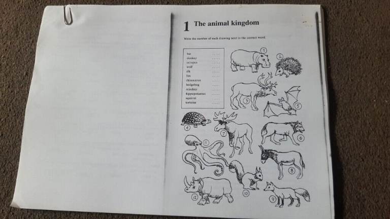 4 SETS OF ENGLISH TESTS BOOK