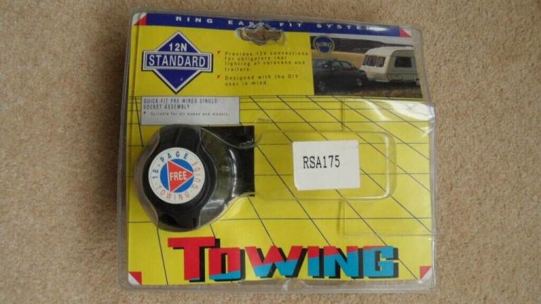 Brand New Ring RSA175 12N 7 pin Caravan/Trailer socket