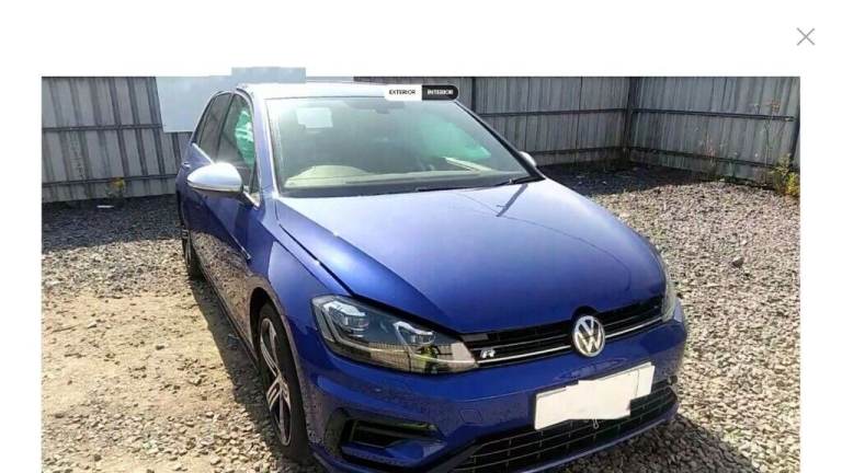VW VOLKSWAGEN GOLF R MK7.5 BREAKING SPARES AIRBAG LEATHER SEATS ALLOY DOORS AXLE HUBS CORNERS