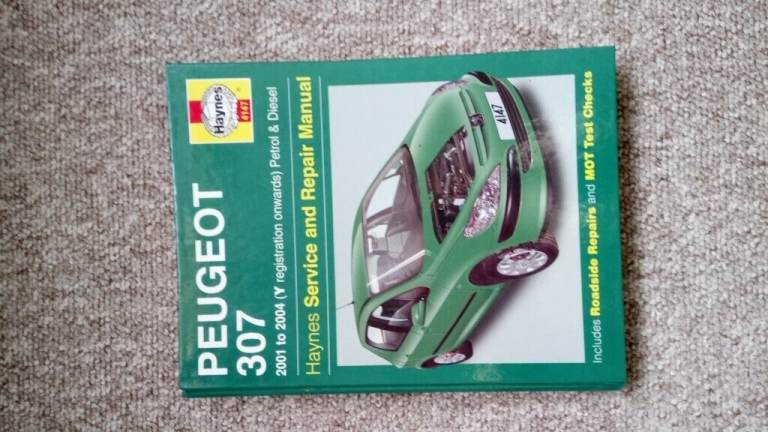 **FREE** Genuine Peugeot 307 Haynes Car Manual 