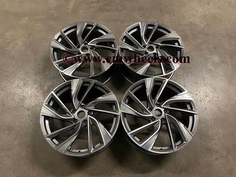 18 19″ Inch VW Golf Adelaide Style Wheels VW MK5 MK6 MK7 MK7.5 AUDI A3 CADDY VAN Leon 5x112