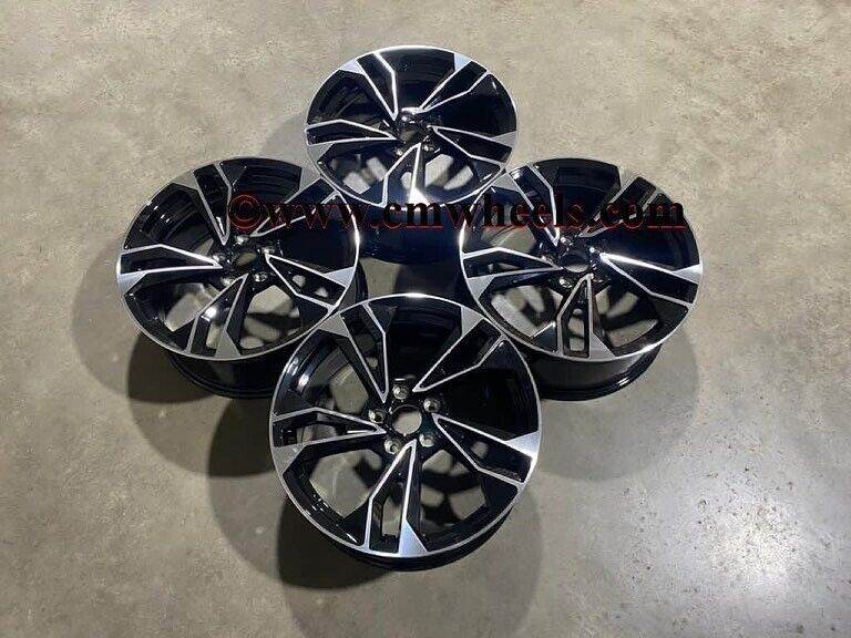 18 19 20" Inch S5 2021 style wheels A3 A4  A5A6 A7 Q3 Q5 Q7 Golf Caddy Van Seat Leon Skoda 5x112