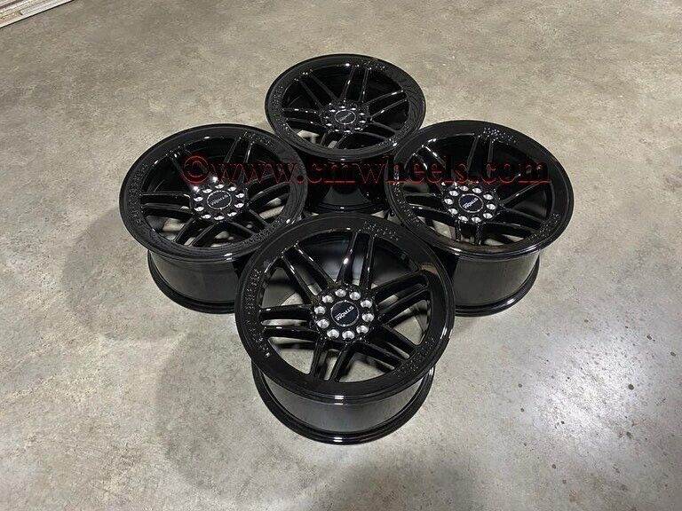 18" Inch Strom DS-25 Drift Wheels 5x120 BMW F80 M3 E90 M3 E46 M3 M4 F82 F83