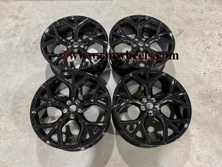 20” Inch Jaguar Storm Style Alloy Wheels 5x108 E / F Pace F Type XE XF XJ Ford Mondeo Volvo S60 S90