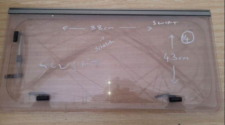 Swift Caravan Window