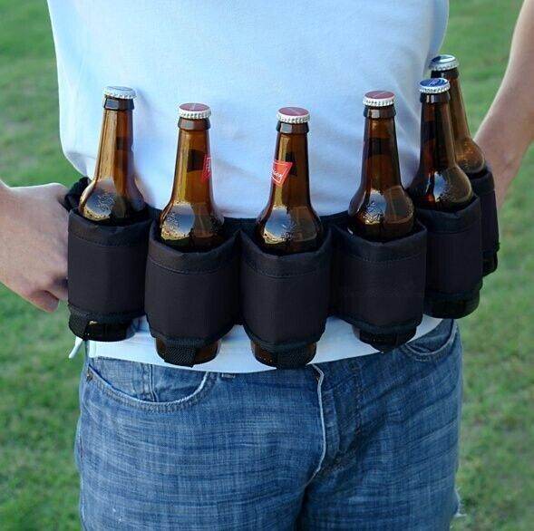 6 Pack Unisex Beer Holster