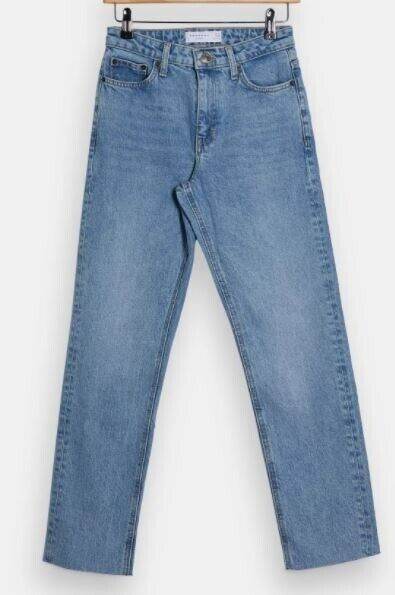 Brand new Top Shop 'Considered' Straight Jeans Waist 26, Length 32 - Size 6