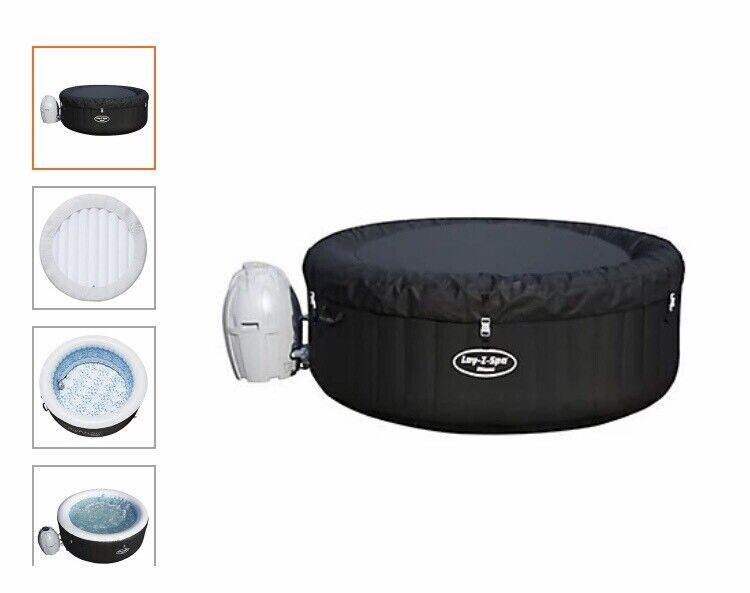 Bestway Lay-Z-Spa Miami 4 person Hot tub pump heater 