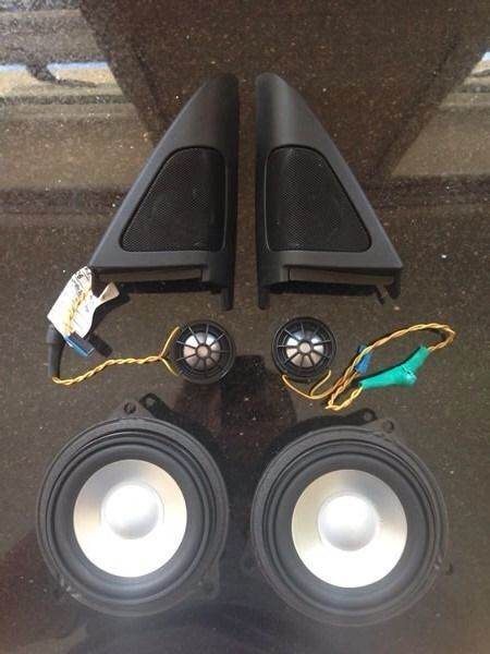 BMW E90, E92, E93, E60, E61 LOGIC 7 UNDER SEAT AMP, SUBWOOFERS & SPEAKERS