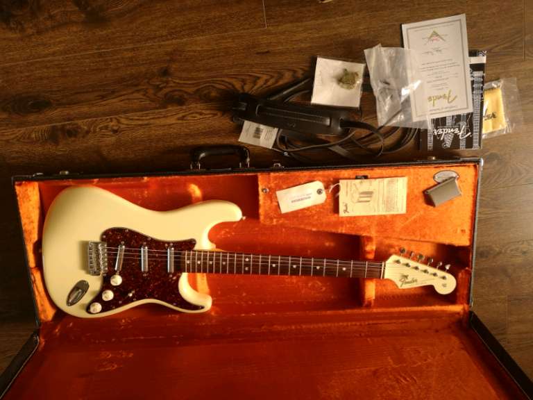 Fender 65 NOS lipstick pickups srv Custom Shop Stratocaster Guitar USA