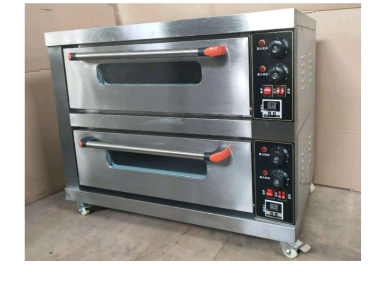 Pizza oven/ electric oven 2 deck 2 trays