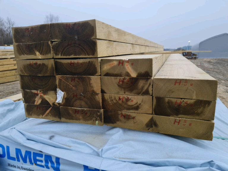 8x3 Planed Tanalised C24 Timber (73mm x 195mm)