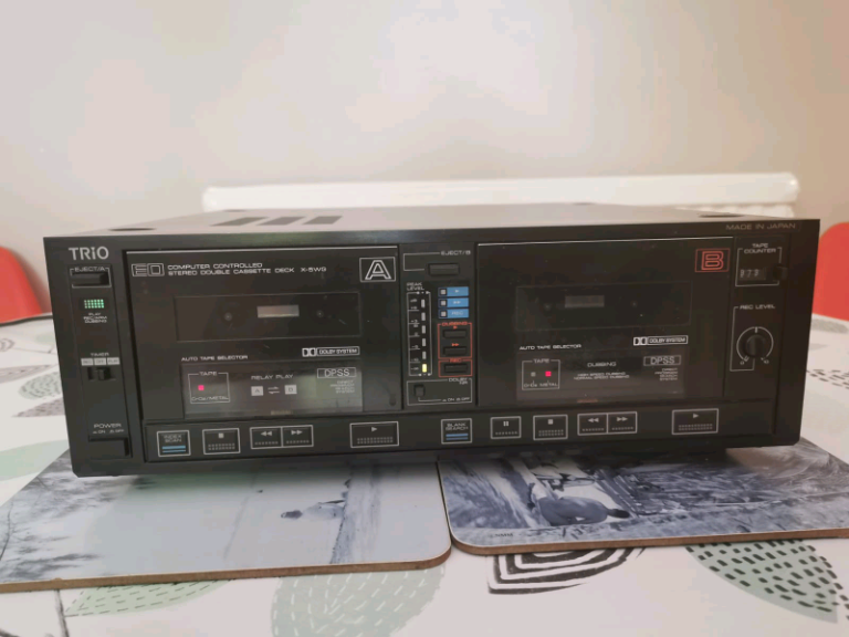 Trio X-5WG double cassette deck 