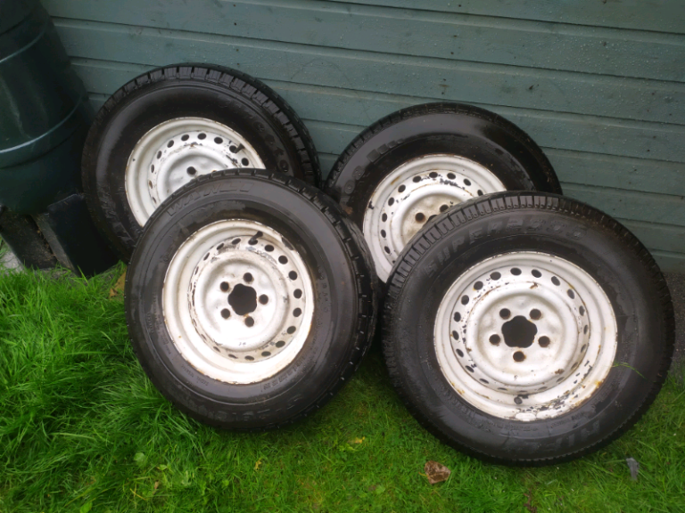 VW steel wheels 