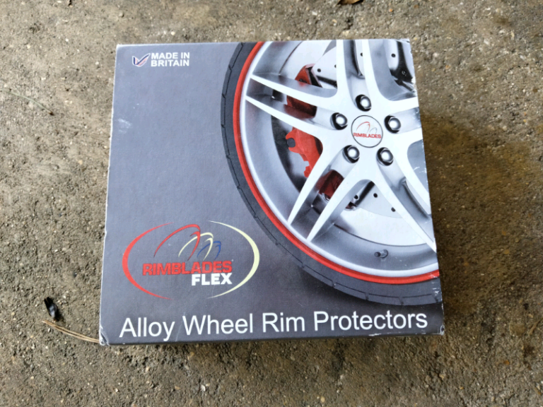 Alloy wheel rim protectors