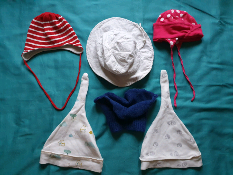 BABY HATS BUNDLE 6pcs