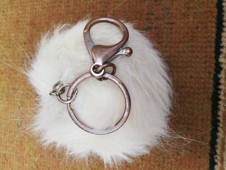 Fur ball key chain. Only £1.