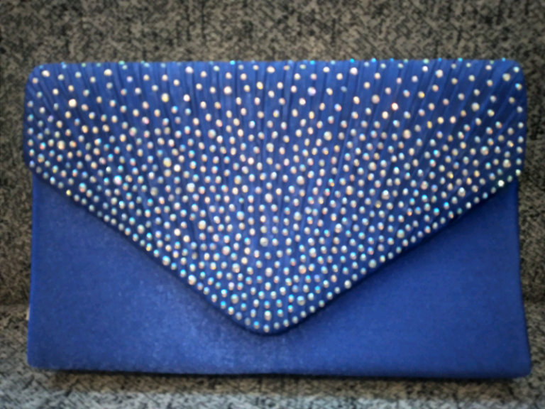 Blue purse