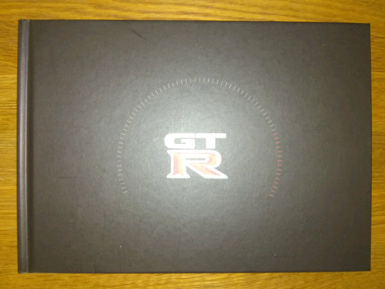 Nissan GTR launch hard back book 2009