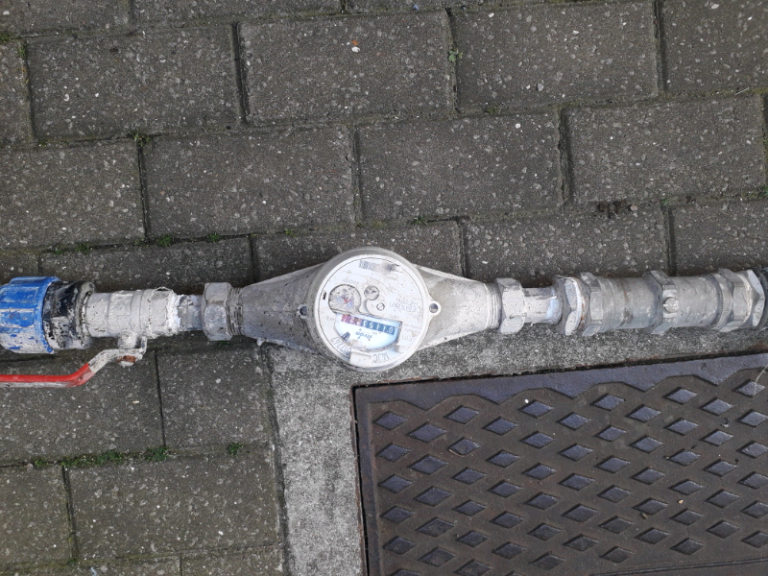 Industrial water meter 