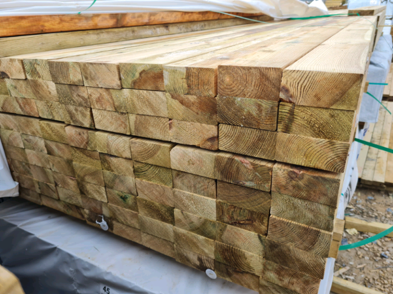 4x2 Planed Tanalised C24 Timber (45mm x 95mm)