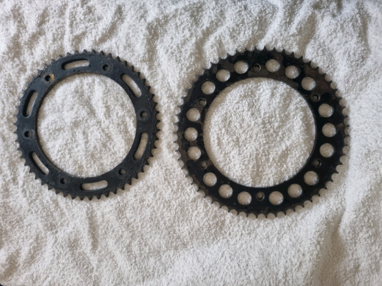 Yamaha wr125 &Wr125x Rear Sprockets 53t & 57t