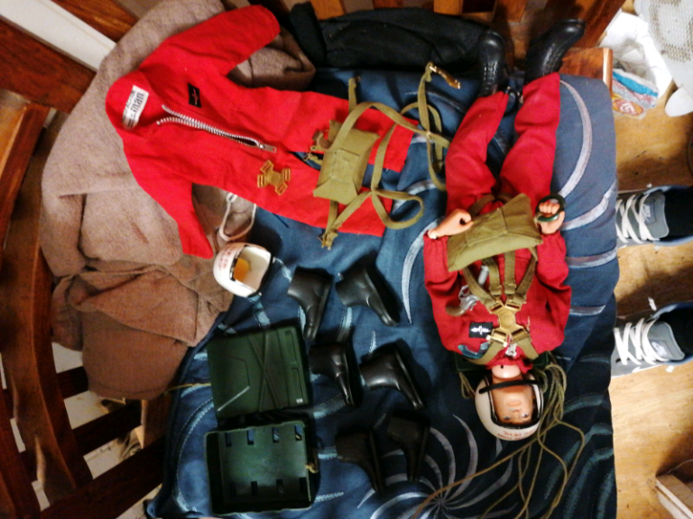 Action man red devil vintage 