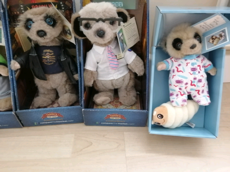 5 x Yakov's Toy Shop - Compare The Meerkat Job Lot. 