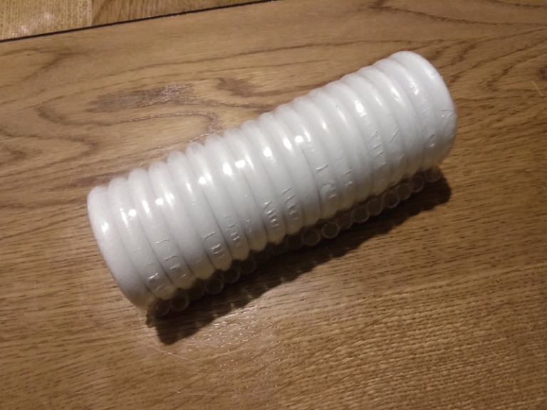  Pack of 14 White curtain rings