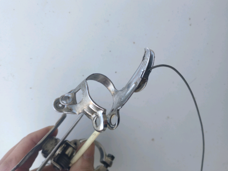 Suntour twin levers and front changer with cable