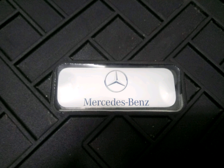 Mercedes Benz Car Boot Tray, Storage Box & Keyring 