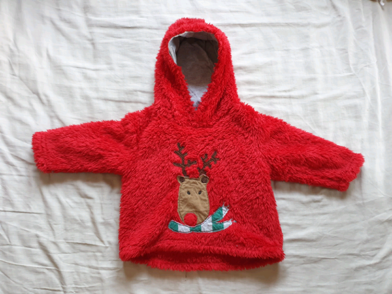 WINTER REINDEER JUMPER 9-12 months 