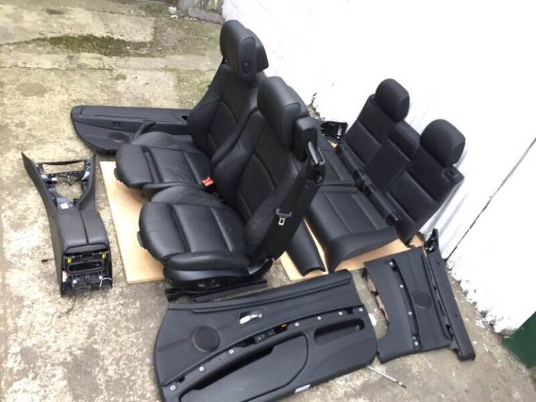 BMW E93 Sports Black Heated Leather Interior Complete