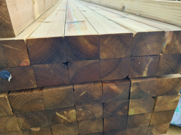 4x3 Planed Tanalised C24 Timber (73mm x 95mm)