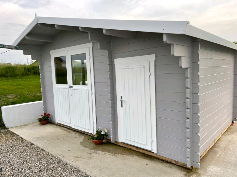 Timber cabin "BRUTUS" 34 4.5x3m - finance available