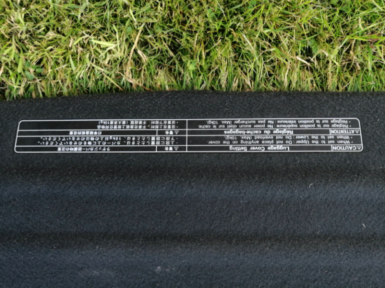 TOYOTA RAV4 PARCEL SHELVE