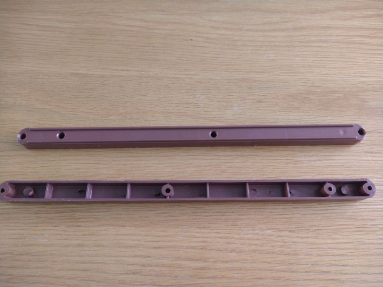 Plastic drawer runners - 5 pairs, unused