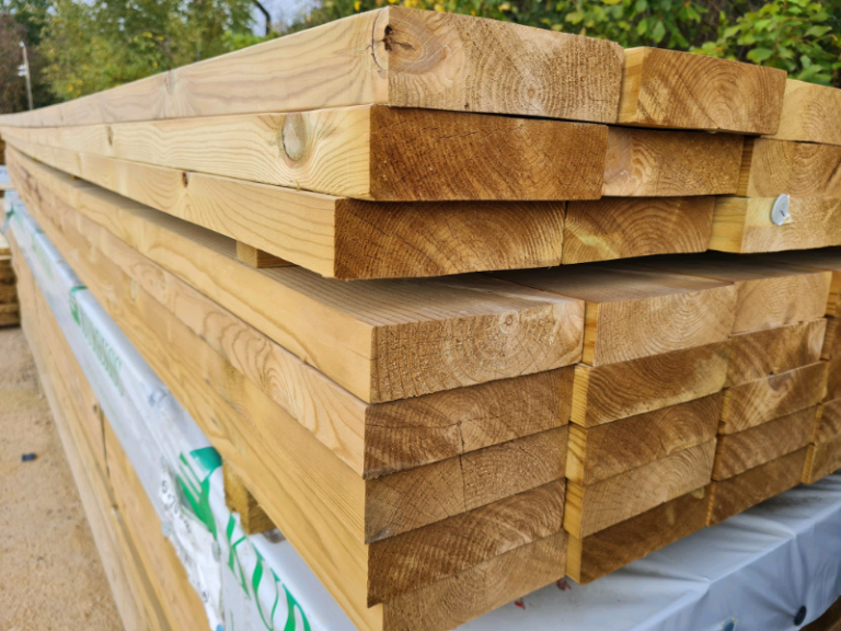7x2 Planed Tanalised C24 Timber (45mm x 170mm)