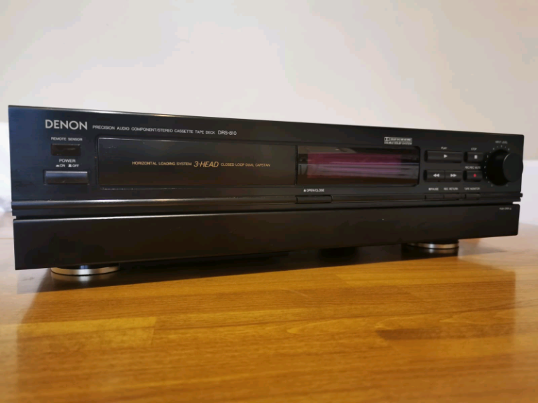 Denon DRS-810 3 head cassette deck 