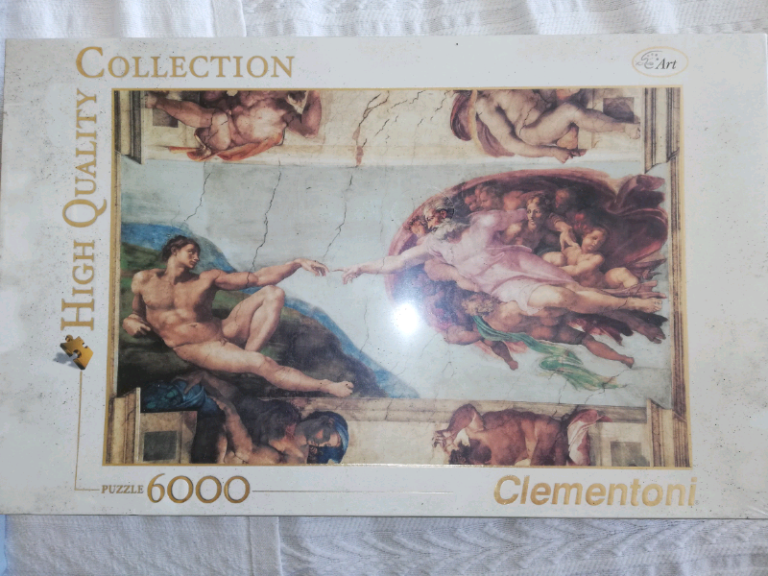 Clementoni 6000 piece Jigsaw puzzle creation of man