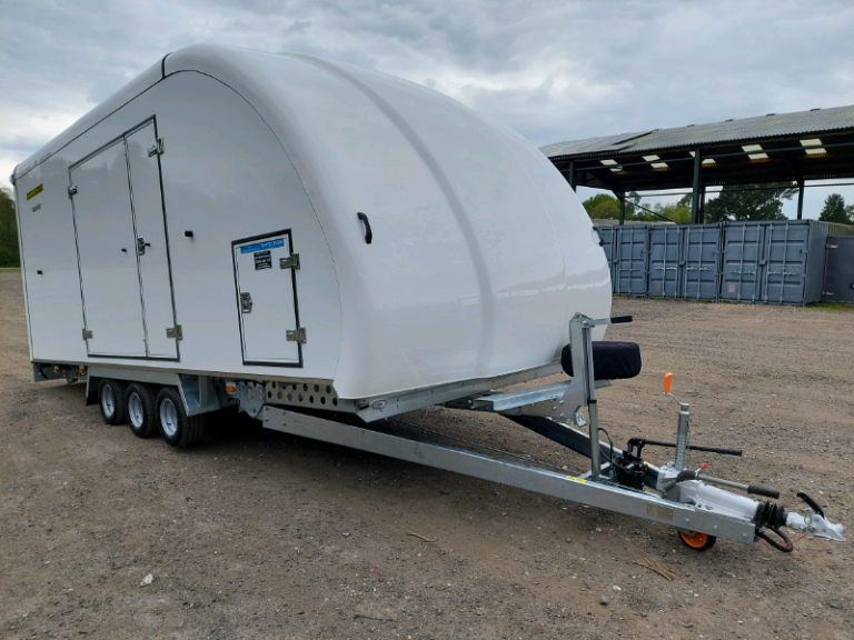 WOODFORD COVERED CAR TRAILER ENCLOSED TRANSPORTER CLASSIC SPORTS VINTA