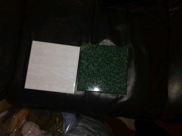 Tiles Pink & Green